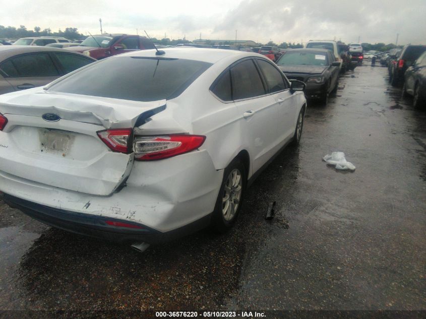 2015 FORD FUSION S - 3FA6P0G76FR278859