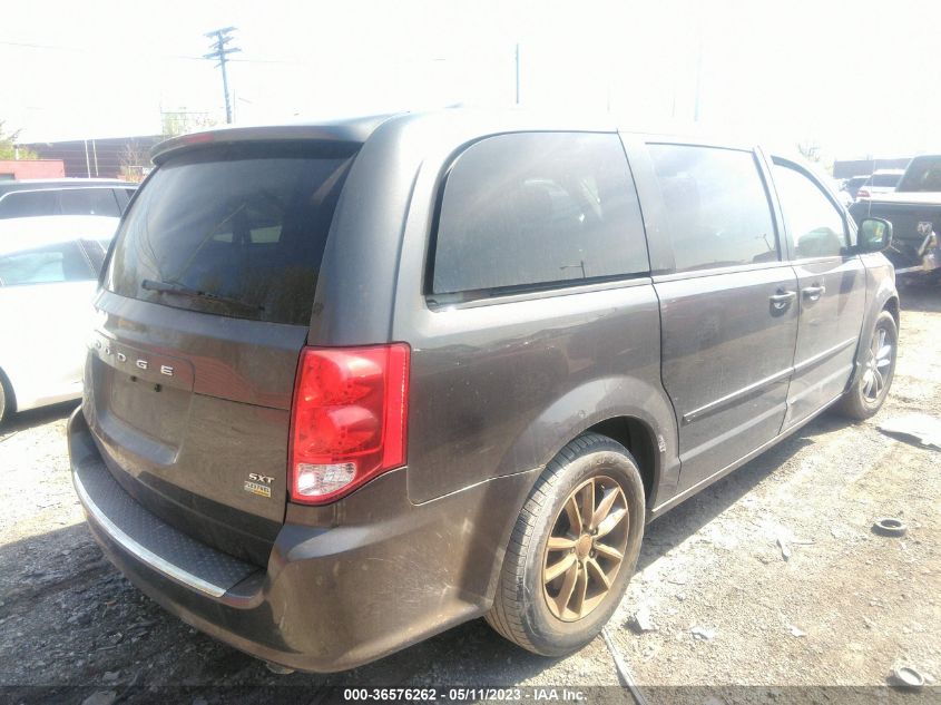 2016 DODGE GRAND CARAVAN SXT - 2C4RDGCG6GR334370