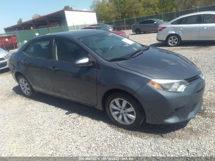 2015 TOYOTA COROLLA L/LE/S/S PLUS/LE PLUS - 2T1BURHE8FC393634