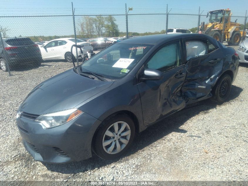 2015 TOYOTA COROLLA L/LE/S/S PLUS/LE PLUS - 2T1BURHE8FC393634