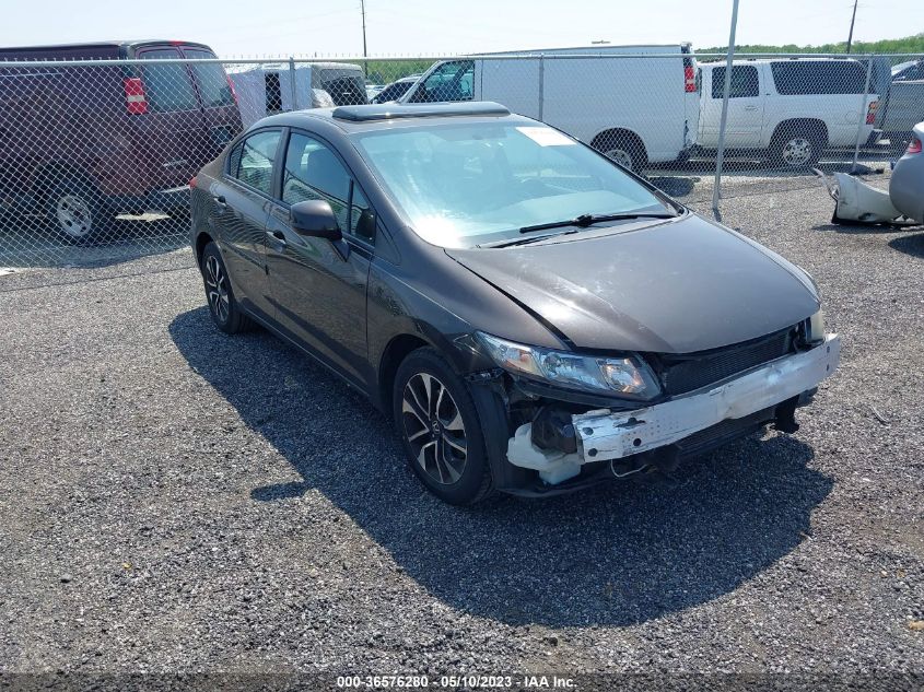 2013 HONDA CIVIC SDN EX - 19XFB2F86DE213142