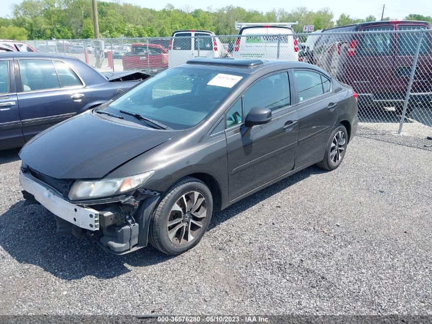 2013 HONDA CIVIC SDN EX - 19XFB2F86DE213142