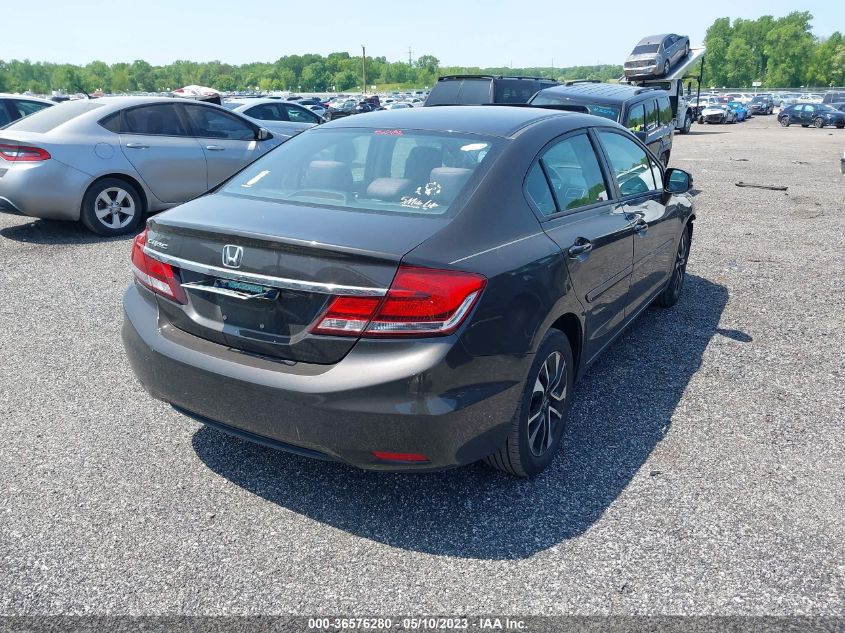 2013 HONDA CIVIC SDN EX - 19XFB2F86DE213142