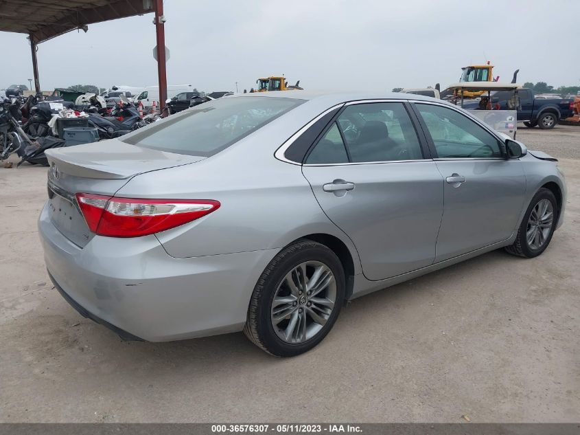 2016 TOYOTA CAMRY XLE/SE/LE/XSE - 4T1BF1FK5GU182170