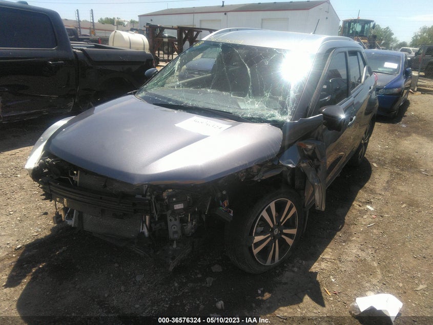 VIN 3N1CP5CU2KL549907 2019 NISSAN KICKS SR