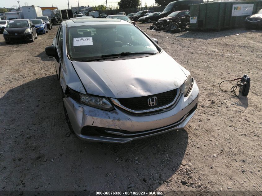 2013 HONDA CIVIC SDN EX - 19XFB2F88DE284861