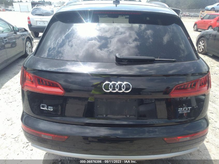 2018 AUDI Q5 PREMIUM/TECH PREMIUM - WA1ANAFY3J2020767