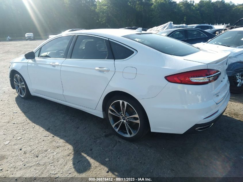2020 FORD FUSION TITANIUM - 3FA6P0K95LR128312