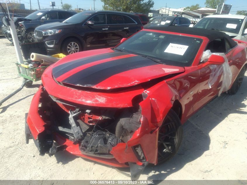 2018 CHEVROLET CAMARO 1LT - 1G1FB3DX7J0127478