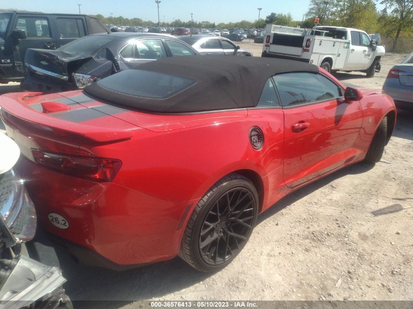 2018 CHEVROLET CAMARO 1LT - 1G1FB3DX7J0127478