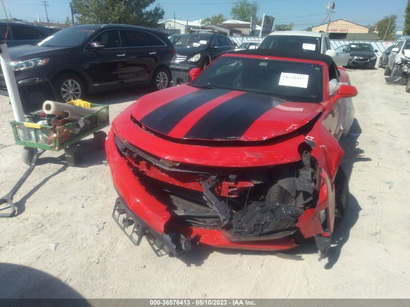 2018 CHEVROLET CAMARO 1LT - 1G1FB3DX7J0127478