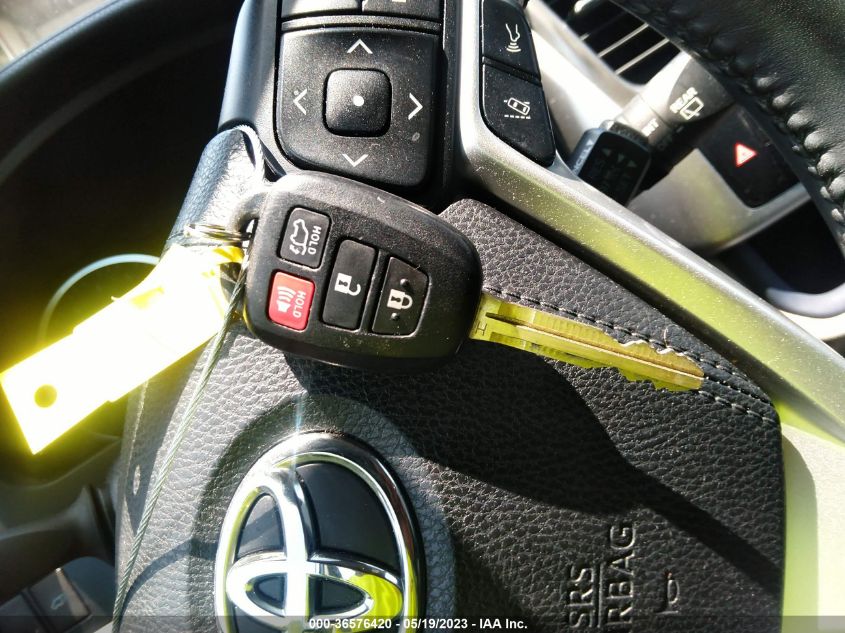 2019 TOYOTA HIGHLANDER LE - 5TDZZRFH1KS336335