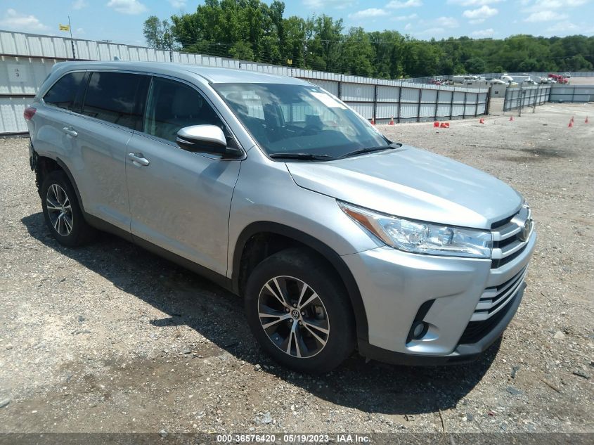 2019 TOYOTA HIGHLANDER LE - 5TDZZRFH1KS336335