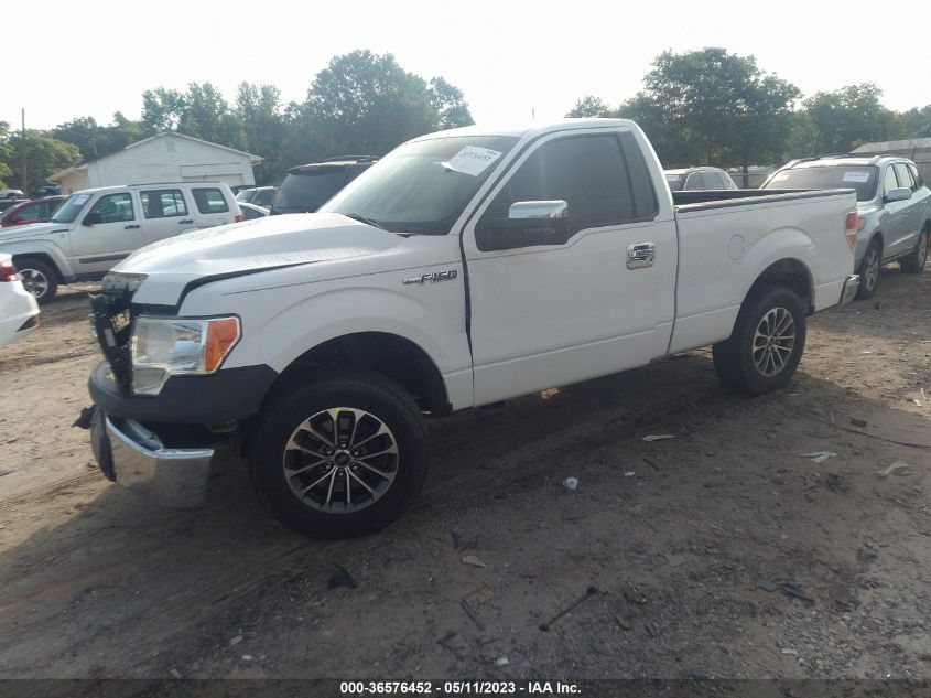 2013 FORD F-150 XL/STX/XLT - 1FTMF1CF8DKE14272