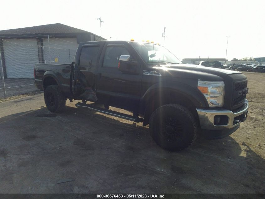 2016 FORD SUPER DUTY F-250 SRW LARIAT/PLATINUM - 1FT7W2B64GEC68170