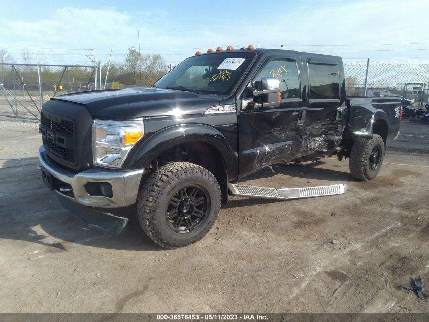 2016 FORD SUPER DUTY F-250 SRW LARIAT/PLATINUM - 1FT7W2B64GEC68170