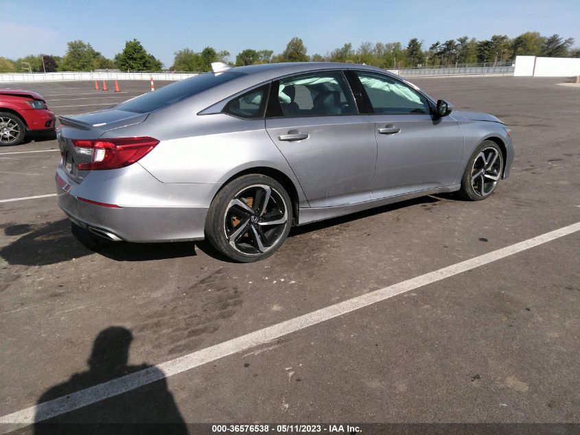 2020 HONDA ACCORD SEDAN SPORT - 1HGCV1F36LA128037