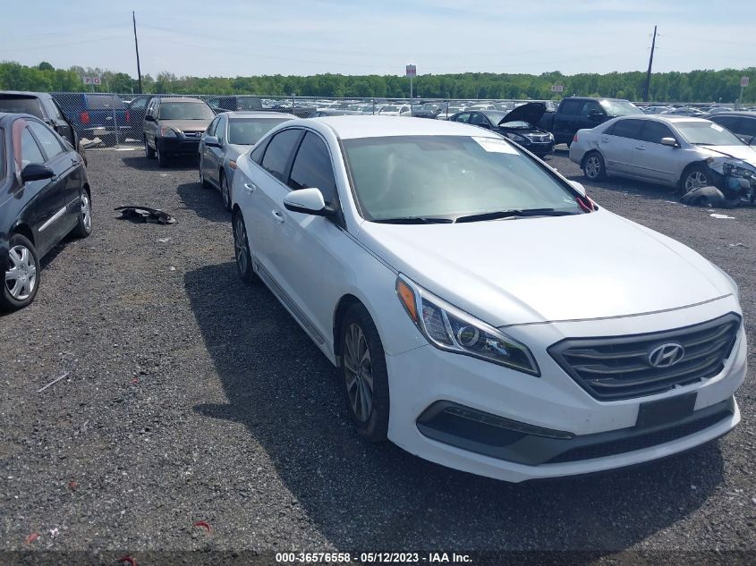 2017 HYUNDAI SONATA SPORT - 5NPE34AF4HH524502