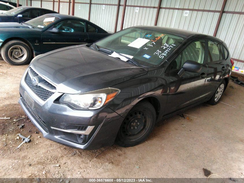 2016 SUBARU IMPREZA WAGON 2.0I - JF1GPAA61G8316009