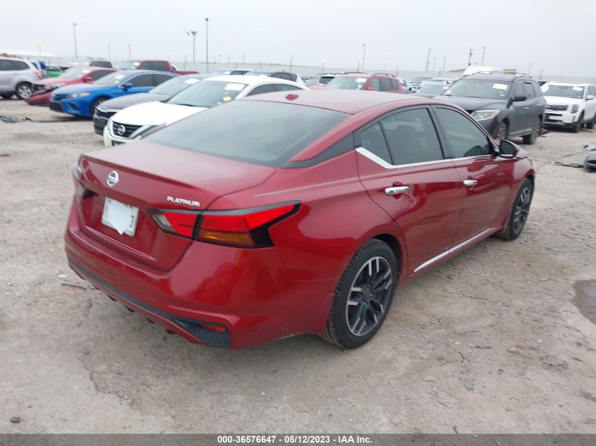 2019 NISSAN ALTIMA 2.5 PLATINUM - 1N4BL4FV3KC108601
