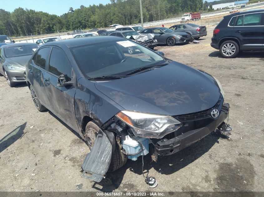 2015 TOYOTA COROLLA S - 2T1BURHE4FC328344