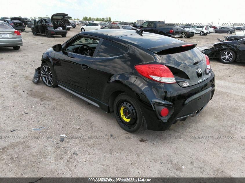 2014 HYUNDAI VELOSTER TURBO - KMHTC6AE5EU210574