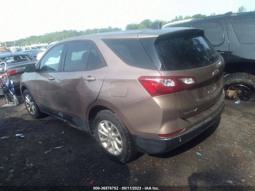 2018 CHEVROLET EQUINOX LS - 3GNAXHEV4JL412033