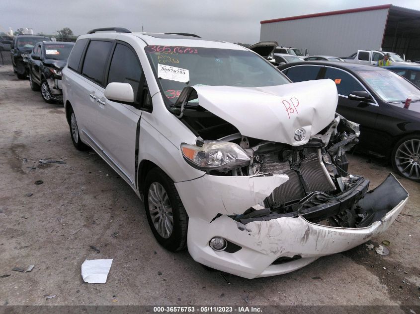 2015 TOYOTA SIENNA XLE/XLE AAS/LTD - 5TDYK3DC3FS690366