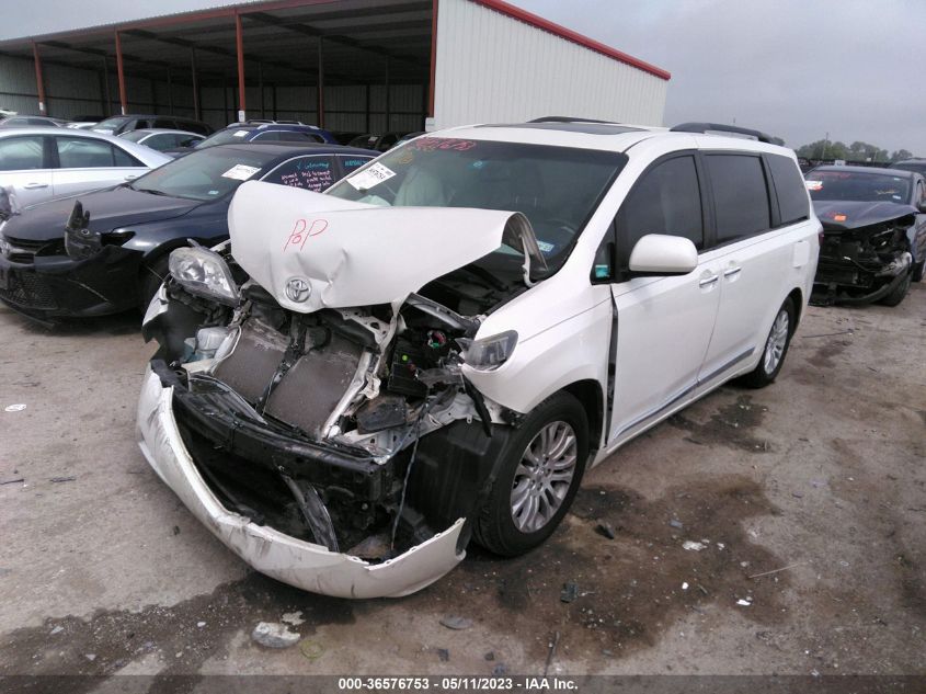 2015 TOYOTA SIENNA XLE/XLE AAS/LTD - 5TDYK3DC3FS690366
