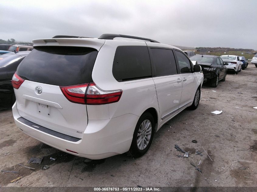 2015 TOYOTA SIENNA XLE/XLE AAS/LTD - 5TDYK3DC3FS690366
