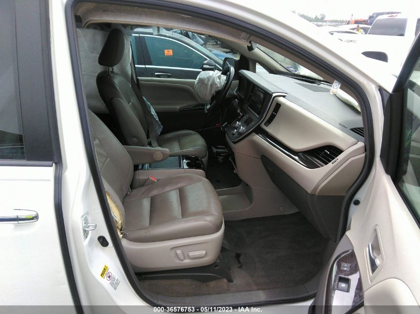 2015 TOYOTA SIENNA XLE/XLE AAS/LTD - 5TDYK3DC3FS690366