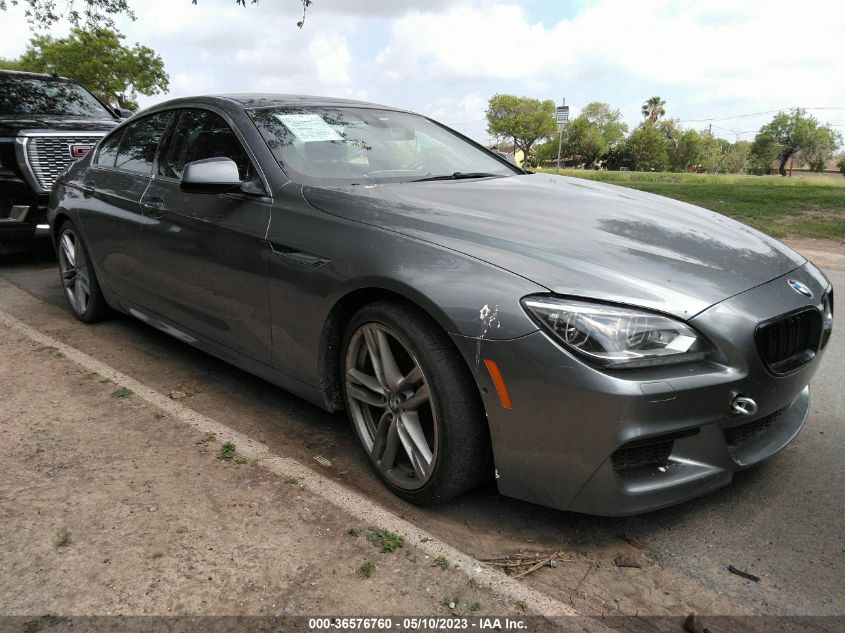 2013 BMW 6 SERIES 650I XDRIVE - WBA6B4C52DD098298