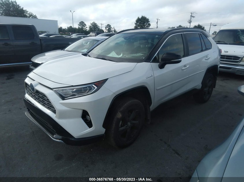 VIN JTMEWRFV2KD509966 2019 TOYOTA RAV4 HYBRID XSE