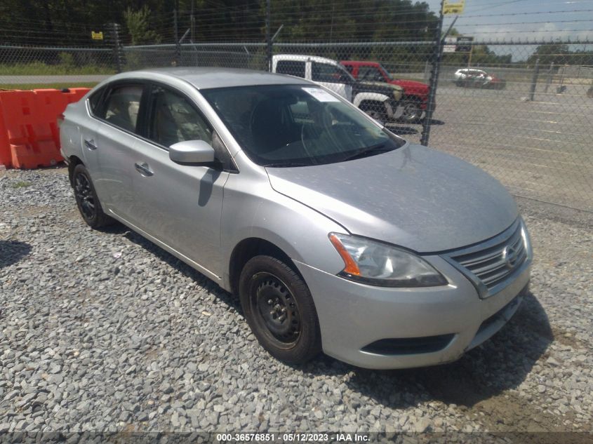 2015 NISSAN SENTRA S - 3N1AB7AP7FY310733