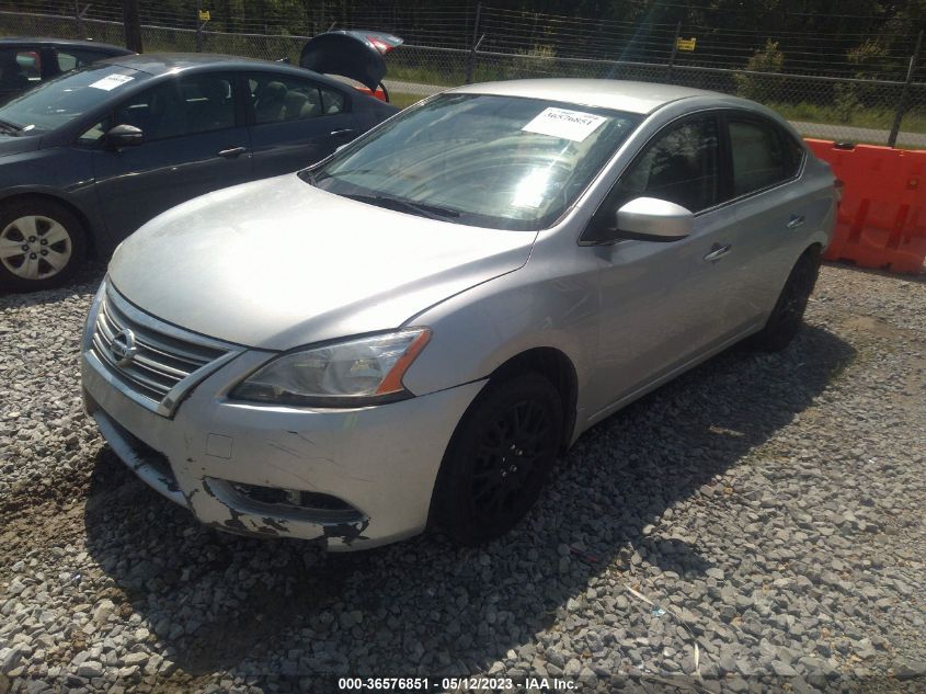 2015 NISSAN SENTRA S - 3N1AB7AP7FY310733