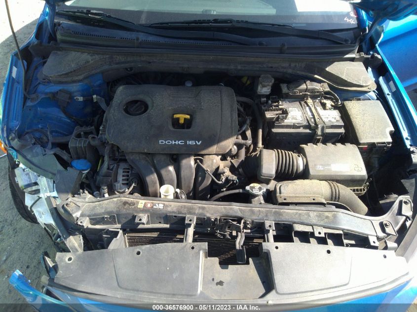 2017 HYUNDAI ELANTRA LIMITED - KMHD84LF4HU063524
