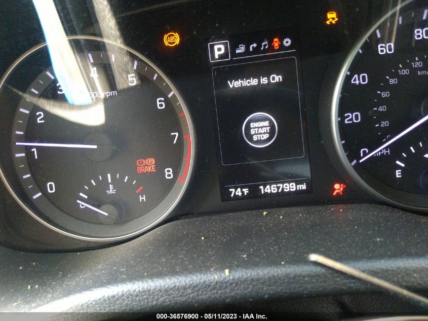 2017 HYUNDAI ELANTRA LIMITED - KMHD84LF4HU063524