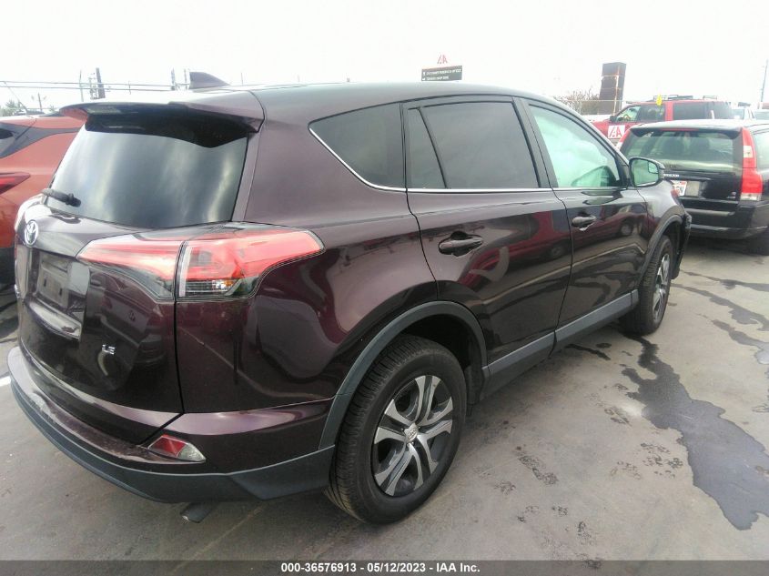 2018 TOYOTA RAV4 LE - 2T3ZFREVXJW499014