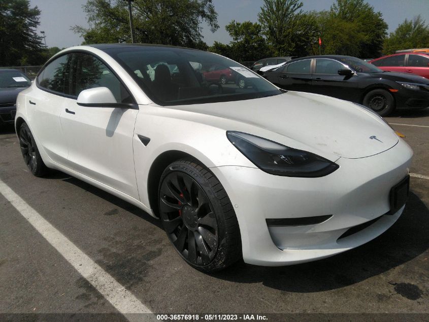 2021 TESLA MODEL 3 PERFORMANCE - 5YJ3E1ECXMF976088