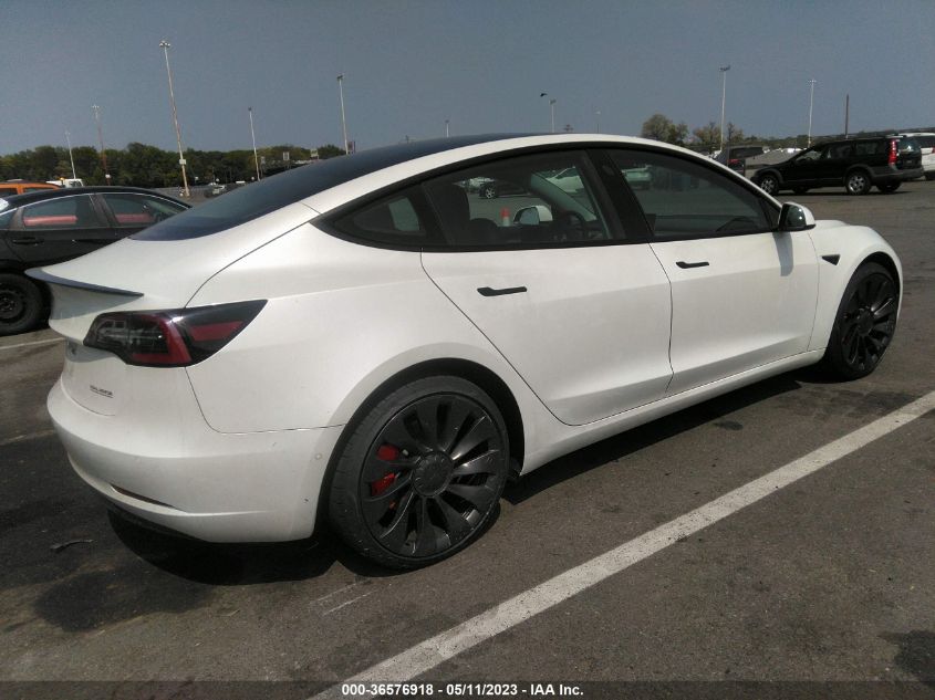 2021 TESLA MODEL 3 PERFORMANCE - 5YJ3E1ECXMF976088