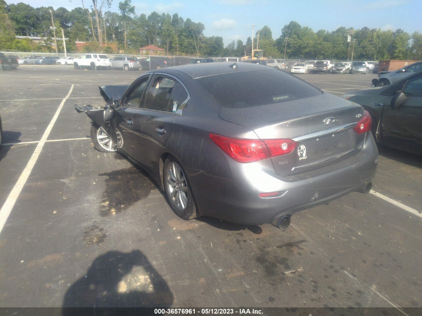 2015 INFINITI Q50 PREMIUM - JN1BV7AR4FM418579