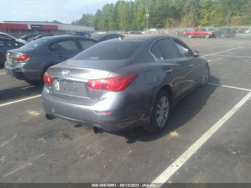 2015 INFINITI Q50 PREMIUM - JN1BV7AR4FM418579