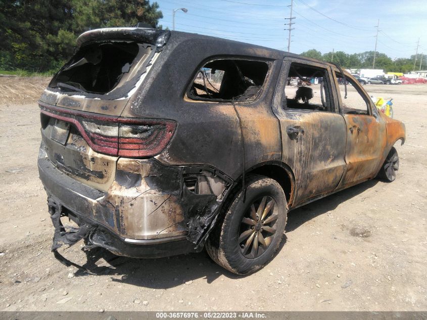 2016 DODGE DURANGO SPECIAL SERVICE - 1C4RDJFG2GC331497