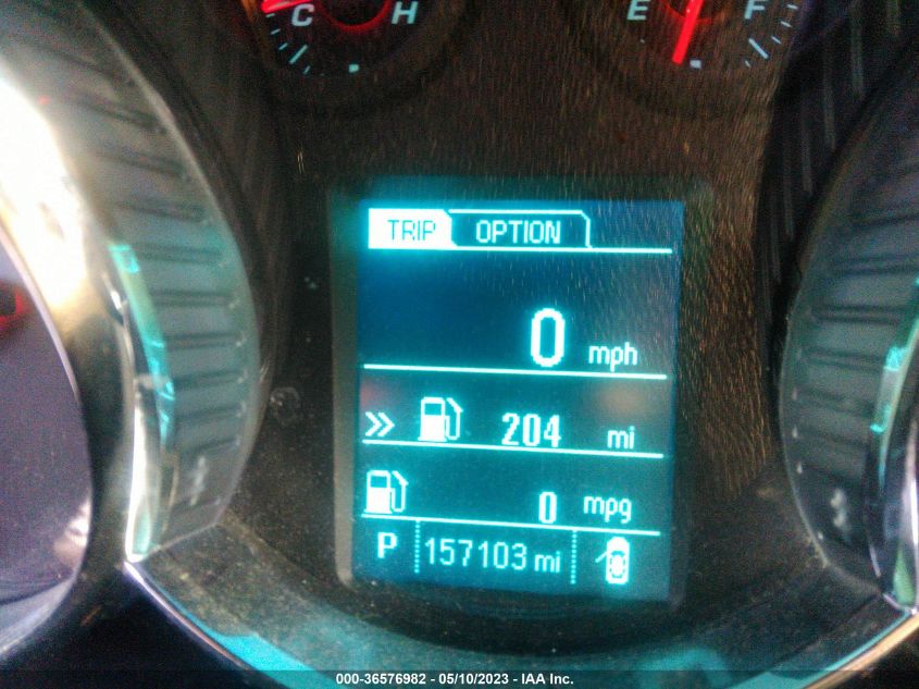 2016 CHEVROLET CRUZE LIMITED LT - 1G1PE5SB3G7202904