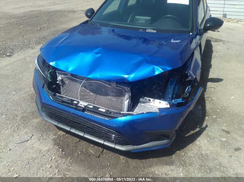2022 HONDA CIVIC SEDAN SPORT - 2HGFE2F56NH516491