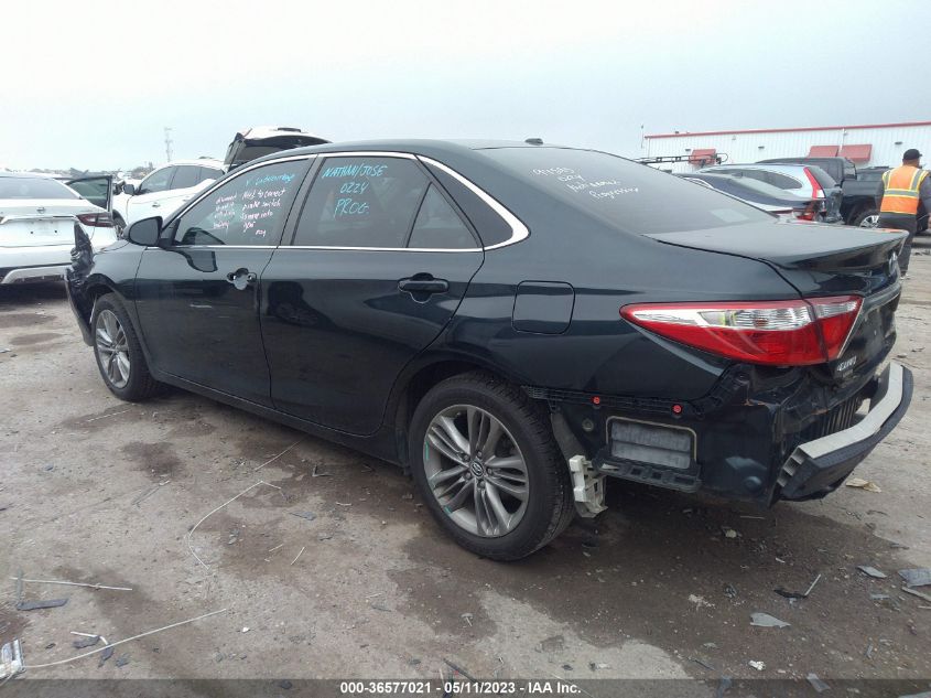2016 TOYOTA CAMRY SE - 4T1BF1FK5GU163585