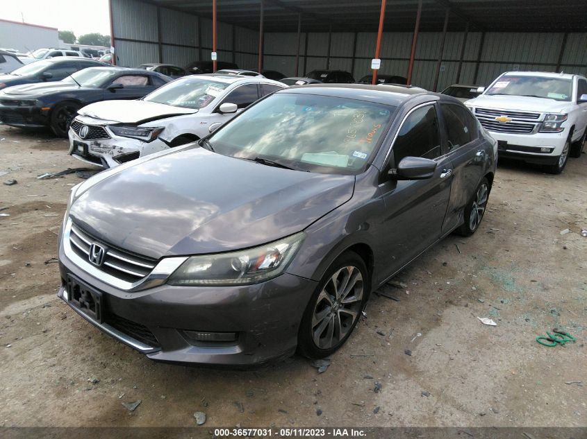 2014 HONDA ACCORD SEDAN SPORT - 1HGCR2F51EA135590