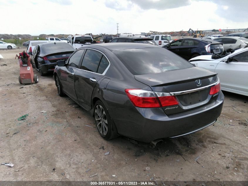 2014 HONDA ACCORD SEDAN SPORT - 1HGCR2F51EA135590