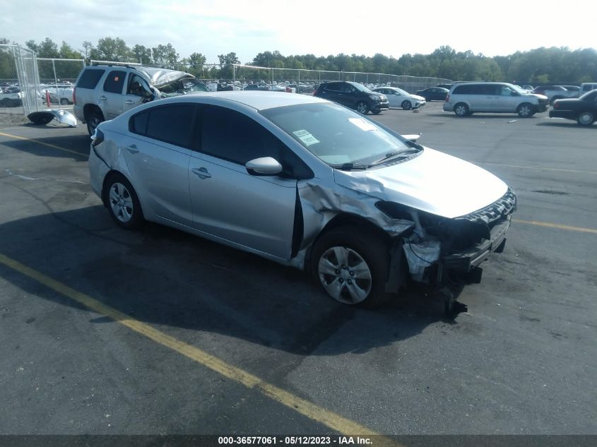 2017 KIA FORTE LX - 3KPFK4A79HE107333