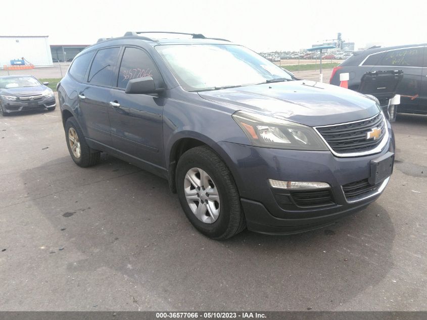 2013 CHEVROLET TRAVERSE LS - 1GNKRFED7DJ142172